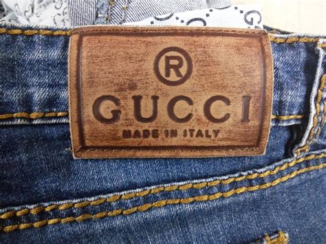 replica gucci jeans rep|gucci labels authentic.